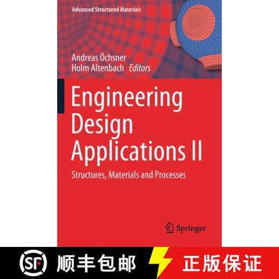 【3-4周达】Engineering Design Applications II: Structures, Materials and Processes[9783030208035]