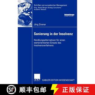 Sanierung 9783835001367 des... für 4周达 einen der Einsatz Insolvenz wertorientierten Handlungsalternativen