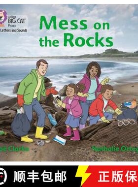 【3-4周达】Collins Big Cat - Muck on the Rocks: Band 1b/Pink [9780008230197]