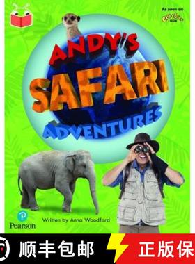 【3-4周达】Bug Club Independent Phase 5 Unit 23: Andy's Amazing Adventures: Andy's Safari Adventure [9781292428673]