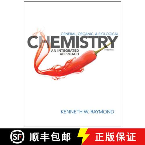 【3-4周达】精装 General Organic And Biological Chemistry, An Integrated Approach, Fourth Edition [Wil... [9781118352588]
