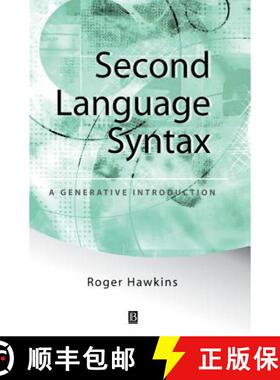 【3-4周达】Second Language Syntax - A Generative Introduction [Wiley外语] [9780631191834]