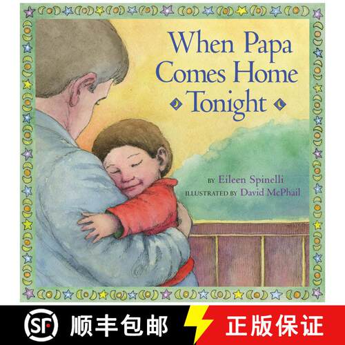 【3-4周达】精装 When Papa Comes Home Tonight [9781416910282]