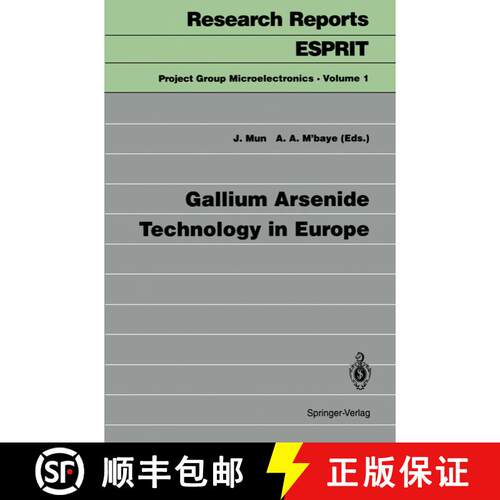 【3-4周达】Gallium Arsenide Technology in Europe (Softcover reprint of the original 1st ed. 1994) [9783540579069]