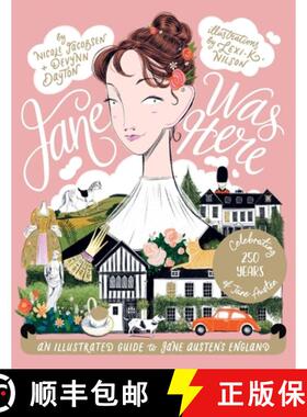 【3-4周达】Jane Was Here: An Illustrated Guide to Jane Austen's England [9781837834945]