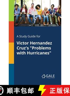 【3-4周达】A Study Guide for Victor Hernandez Cruz's Problems With Hurricanes [9781375386647]