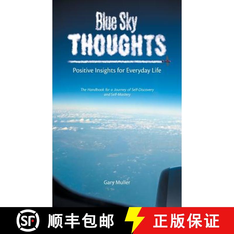 【3-4周达】Blue Sky Thoughts: Positive Insights for Everyday Life [9781504304054]
