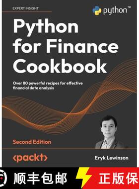预订 Python for Finance Cookbook - Second Edition: Over 80 powerful recipes for effective financial d... [9781803243191]
