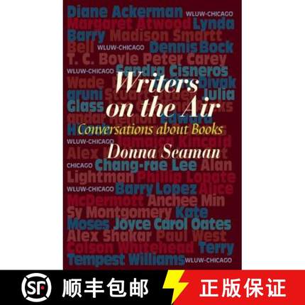 【3-4周达】Writers on the Air: Conversations About Books [9781589880214]