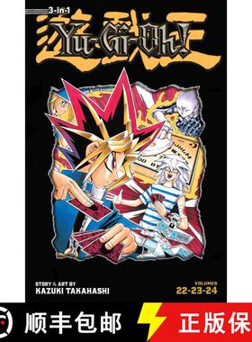 【3-4周达】Yu-Gi-Oh! (3-In-1 Edition), Vol. 8, Volume 8: Includes Vols. 22, 23 & 24 [9781421579313]
