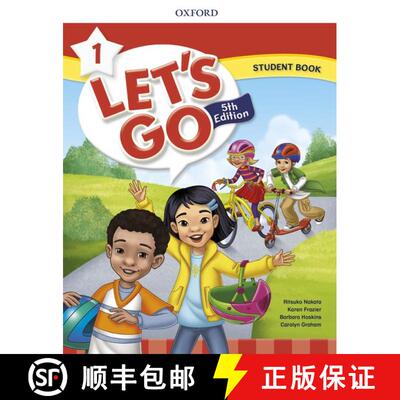 【3-4周达】Lets Go Level 1 Student Book 5th Edition [9780194049245]
