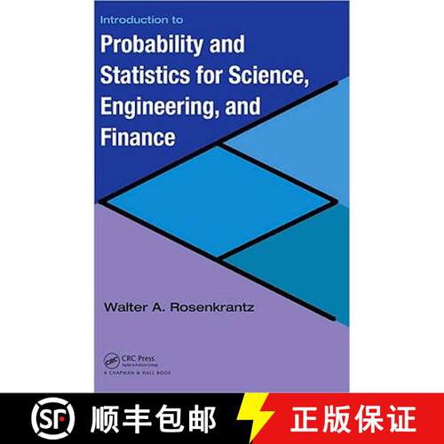 【3-4周达】精装 Introduction to Probability and Statistics for Science, Engineering, and Finance [Wit... [9781584888123]