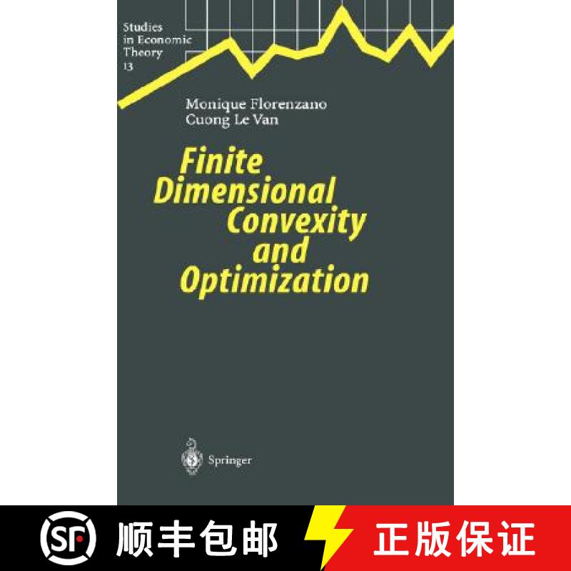 【4周达】Finite Dimensional Convexity and Optimization [9783540415169]