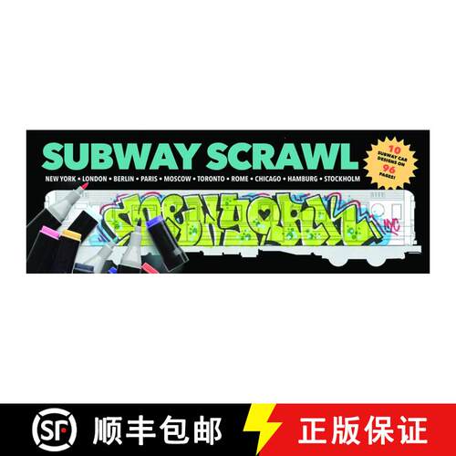 【3-4周达】Subway Scrawl [9789188369062]