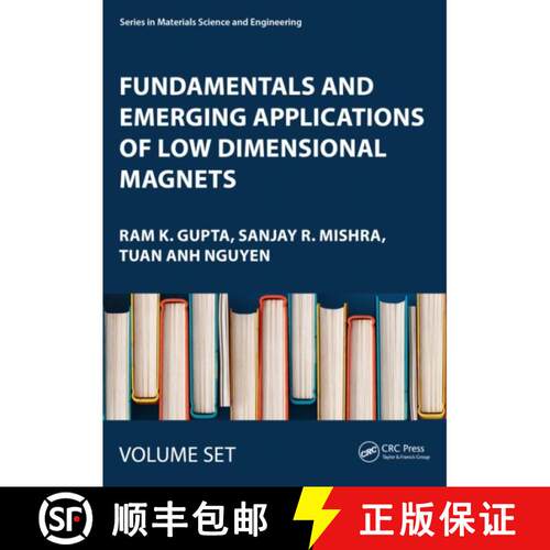 【3-4周达】Fundamentals and Emerging Applications of Low Dimensional Magnets: Two Volume Set [9781032367996]