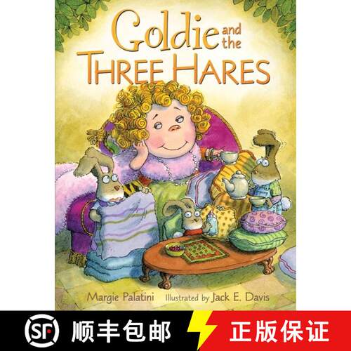 【3-4周达】精装 Goldie and the Three Hares [9780061253140]