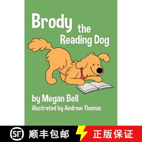 【3-4周达】精装 Brody the Reading Dog [9780988977518]