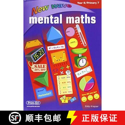 【3-4周达】New Wave Mental Maths Year 6/Primary 7 [9781846544989]