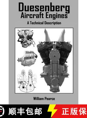 【3-4周达】Duesenberg Aircraft Engines: A Technical Description [9780985035303]