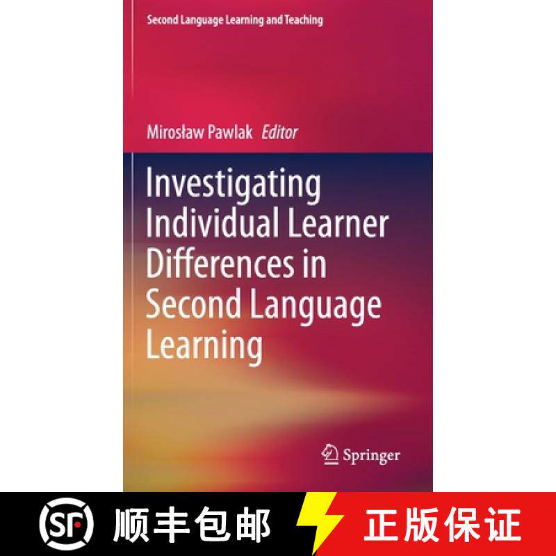 【3-4周达】Investigating Individual Learner Differences in Second Language Learning [9783030757250]