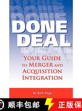 【3-4周达】Done Deal: Your Guide to Merger and Acquisition Integration [9780973913019]