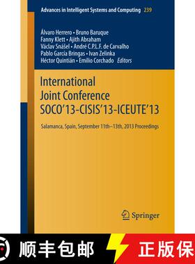 【3-4周达】International Joint Conference SOCO'13-CISIS'13-ICEUTE'13 : Salamanca, Spain, September 11... [9783319018539]
