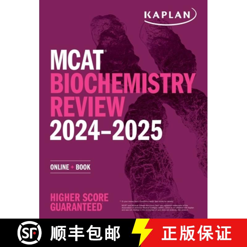 预订 MCAT Biochemistry Review 2024-2025: Online + Book [9781506286815]