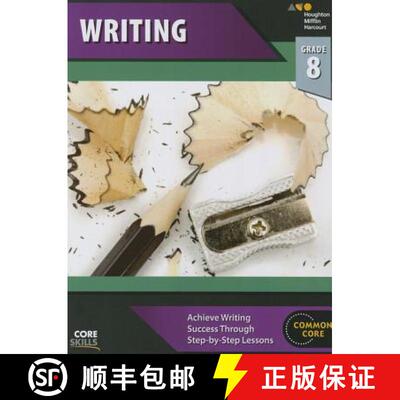 【3-4周达】Steck-Vaughn Core Skills Writing: Workbook Grade 8 [9780544268524]