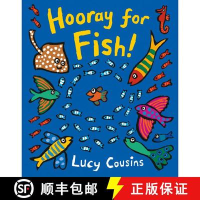 【3-4周达】Hooray for Fish!: (A Rhyming Board Book for Babies and Toddlers Featuring Under-the-Sea Oc... [9780763693527]