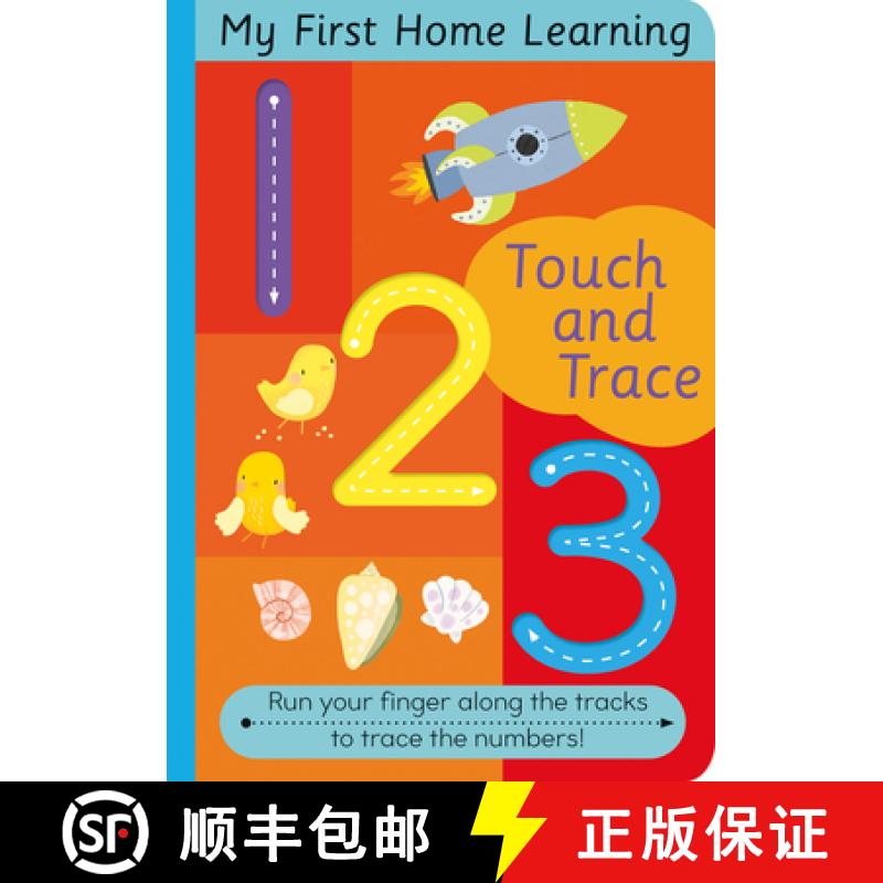 【3-4周达】Touch and Trace 123: My First Home Learning [9781680106787]