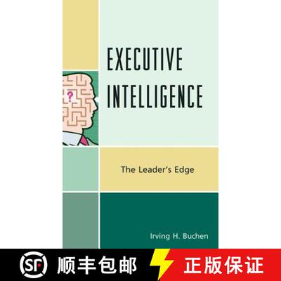 【3-4周达】精装 Executive Intelligence : The Leader's Edge [9781610480772]