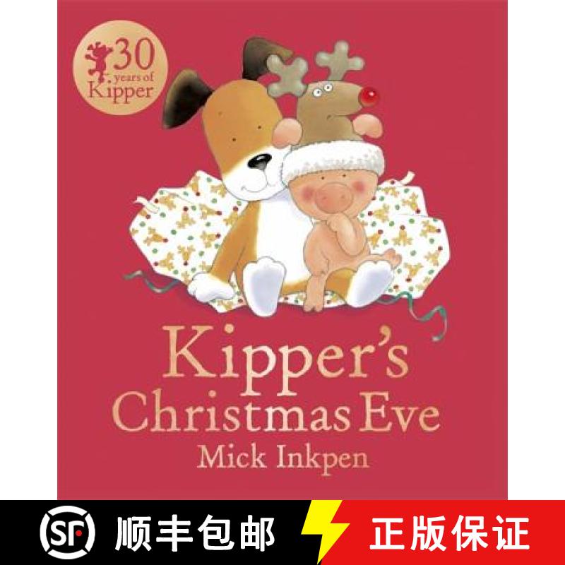 【3-4周达】Kipper: Kipper's Christmas Eve: Board Book [9781444916232]
