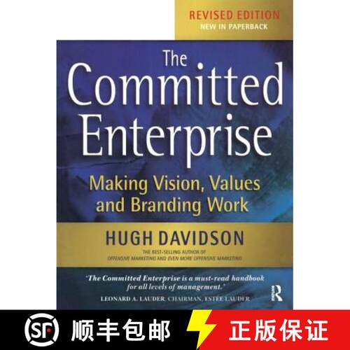 【3-4周达】The Committed Enterprise: Making Vision, Values, and Branding Work [9780750661997]