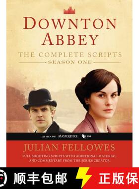 【3-4周达】Downton Abbey, Season One: The Complete Scripts [9780062238313]