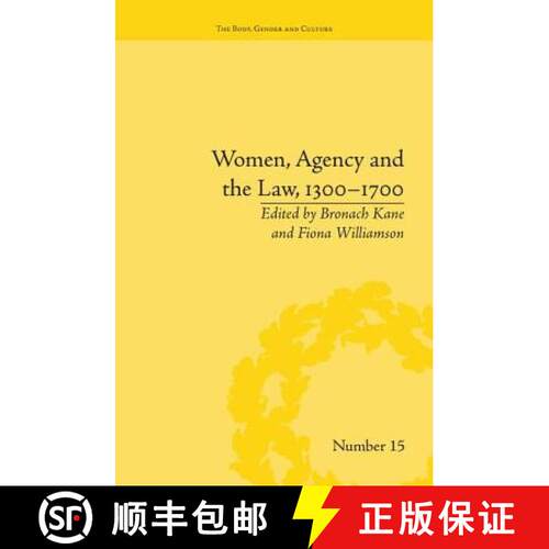 【3-4周达】Women, Agency and the Law, 1300-1700 [9781138662179]