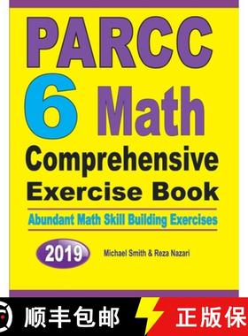预订 PARCC 6 Math Comprehensive Exercise Book : Abundant Math Skill Building Exercises [9781646125845]