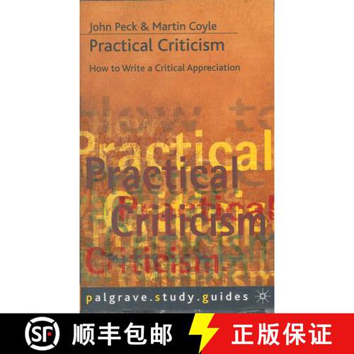 【3-4周达】Practical Criticism [9780333632253]