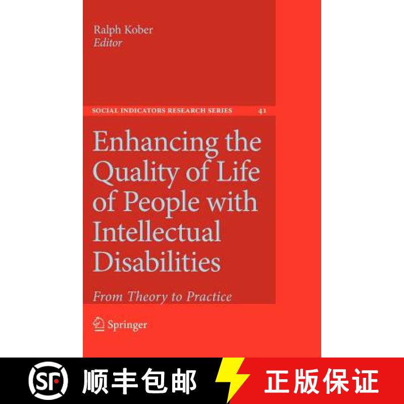 【3-4周达】Enhancing the Quality of Life of People with Intellectual Disabilities : From Theory to Pr... [9789400733671]