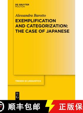 预订 Exemplification and Categorization: The Case of Japanese [9783110721959]