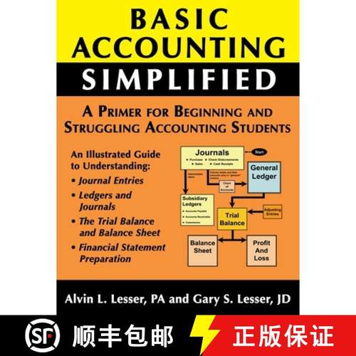 【3-4周达】Basic Accounting Simplified [9780578076324]