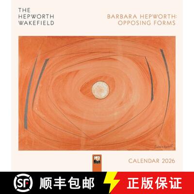 【3-4周达】The Hepworth Wakefield: Barbara Hepworth: Twelve Lithographs Wall Calendar 2026 (Art Calen... [9781835624067]