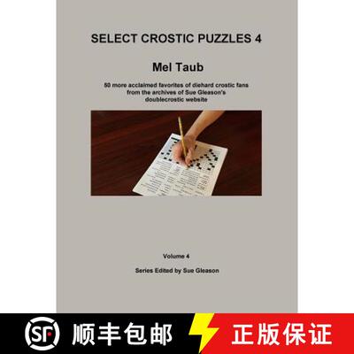【3-4周达】Select Crostic Puzzles 4 [9780998903484]