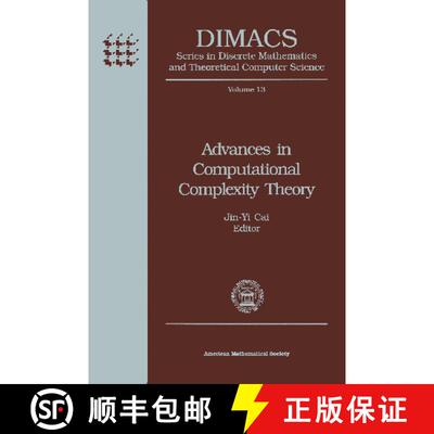 【3-4周达】精装 Advances in Computational Complexity Theory: Workshop on Structural Complexity and Cr... [9780821865972]
