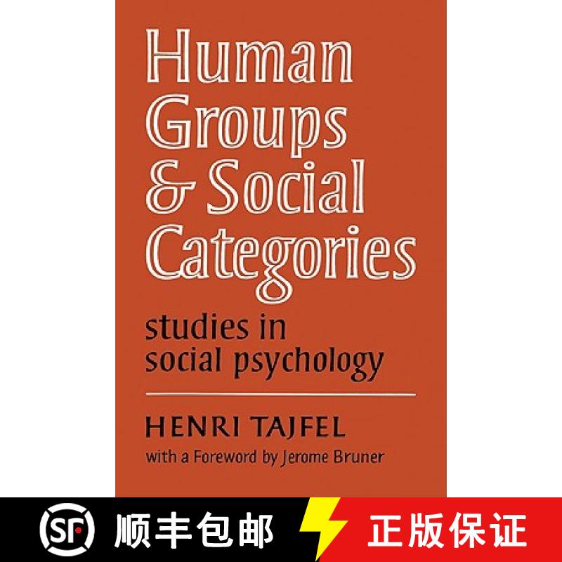 【3-4周达】Human Groups and Social Categories: Studies in Social Psychology [9780521280730]