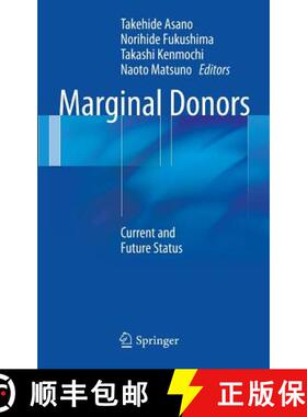 【3-4周达】Marginal Donors: Current and Future Status [9784431544838]