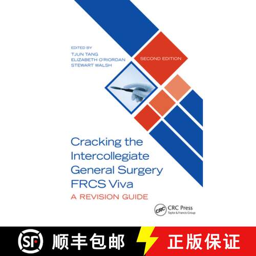 【3-4周达】精装 Cracking the Intercollegiate General Surgery FRCS Viva 2e : A Revision Guide [9780367565237]