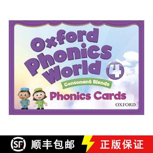 【3-4周达】Oxford Phonics World 4: Phonics Cards [9780194593076]