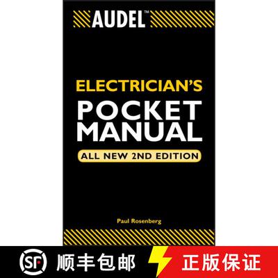 【3-4周达】Audel Electrician'S Pocket Manual, All New Second Edition [Wiley生活类] [9780764541995]