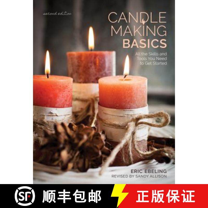 【3-4周达】Candle Making Basics : All the Skills and Tools You Need to Get Started [9780811718363]