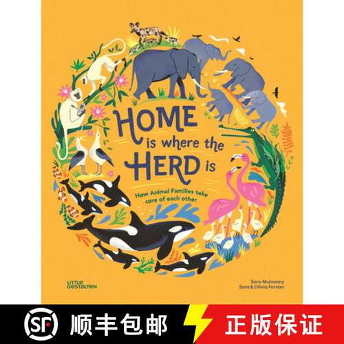 【3-4周达】精装 Home Is Where the Herd Is: How Animal Families Take Care of Each Other [9783967048087]